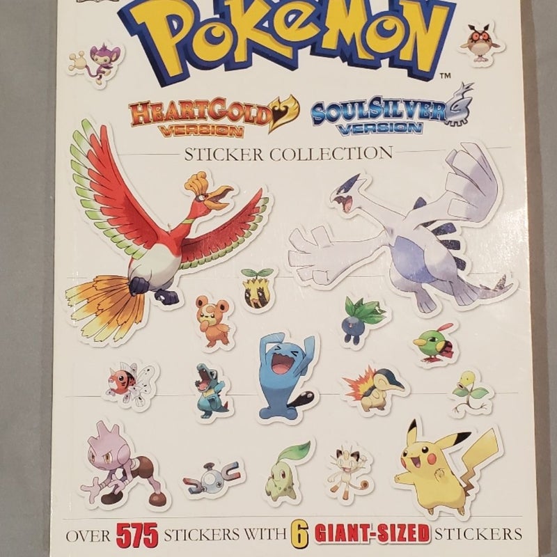 HeartGold and SoulSilver. 9 used stickers 