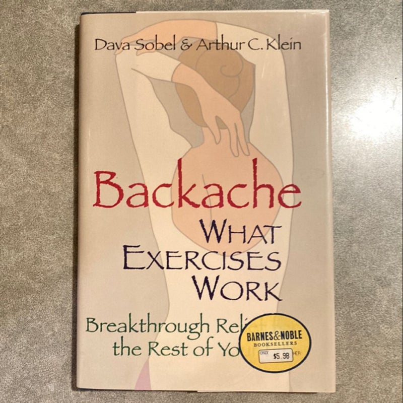 Backache What Exercises Work