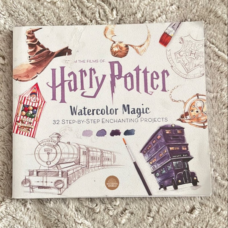 Harry Potter Watercolor Magic