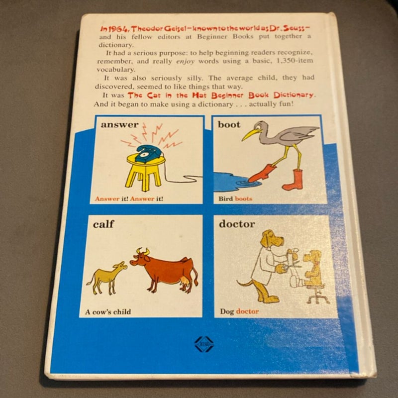 The Cat in the Hat Beginner Book Dictionary