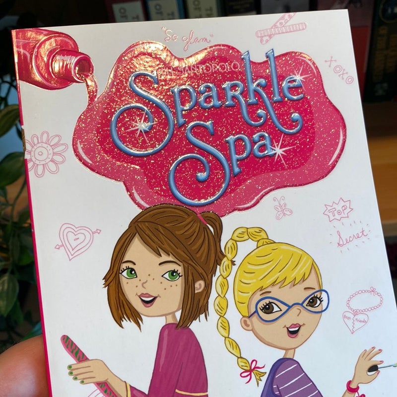 Sparkle Spa #1-8 BUNDLE Children’s Chapter Books