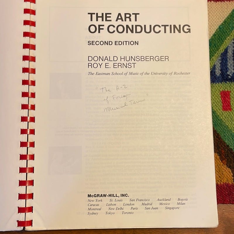 The Art of Conducting