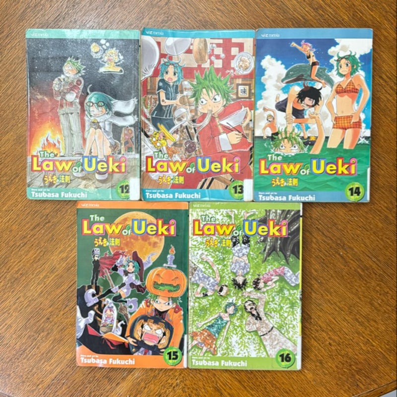 The Law of Ueki, Volumes 8-16