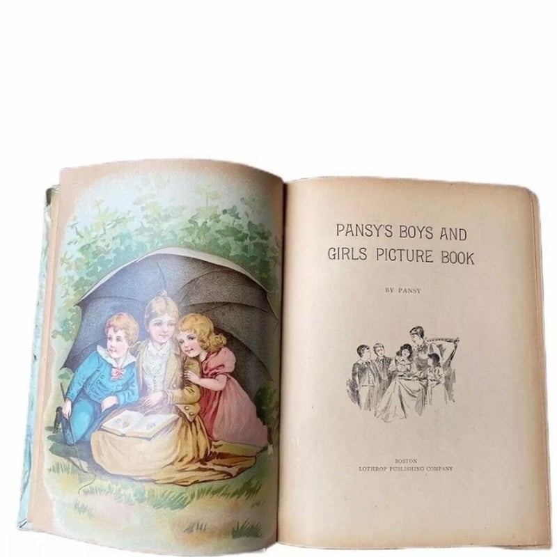 Pansys Boys and Girls Picture Book