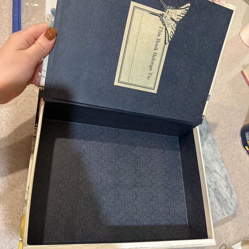 Decorative book with secret compartment 