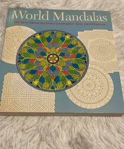 World mandalas coloring book