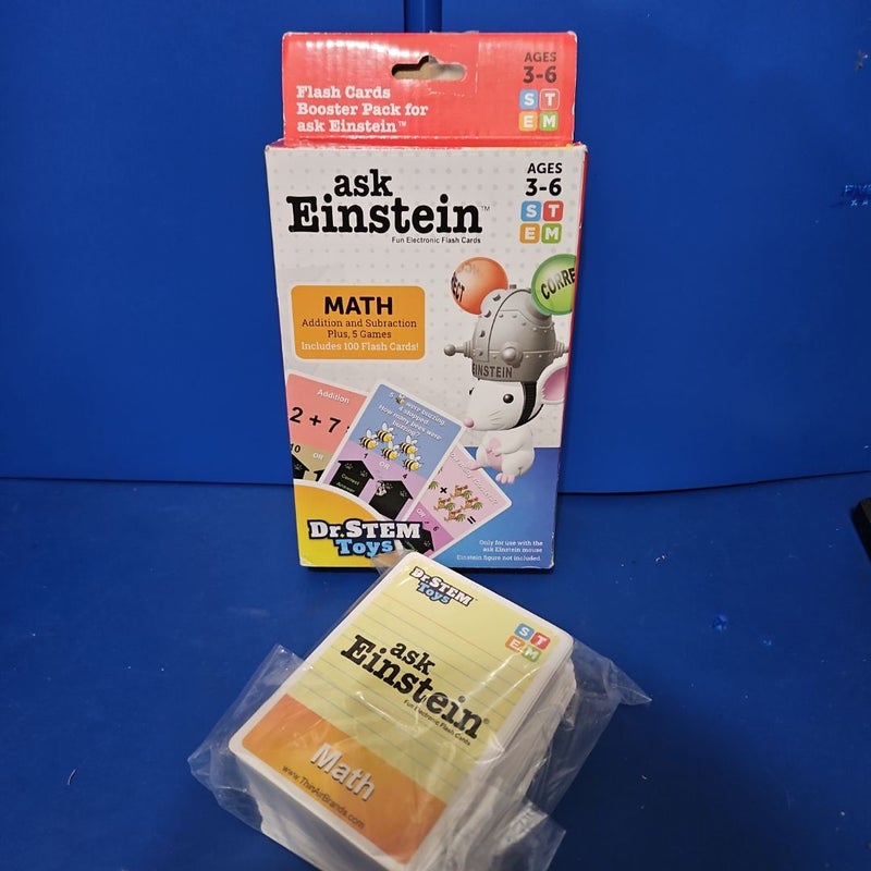 askEinstein MATH Electronic Flash Cards by DR. STEM TOYS