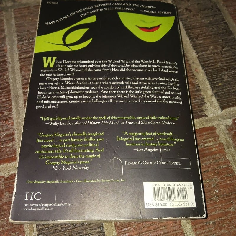 Wicked Musical Tie-In Edition