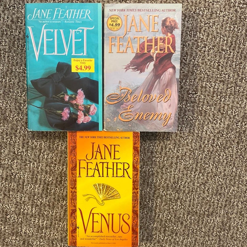 Jane Feather Romance Novels 