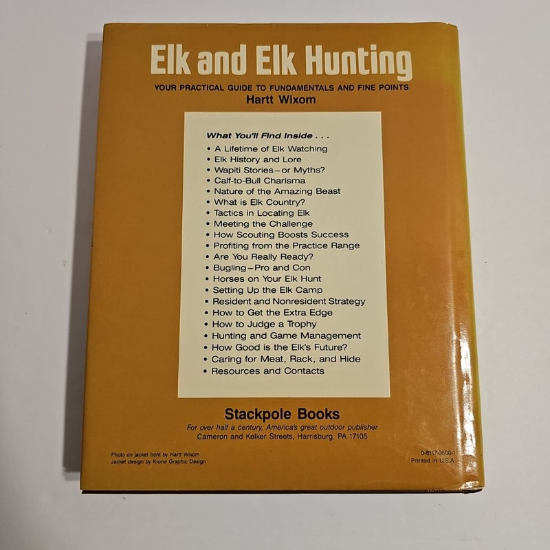 Elk and Elk Hunting