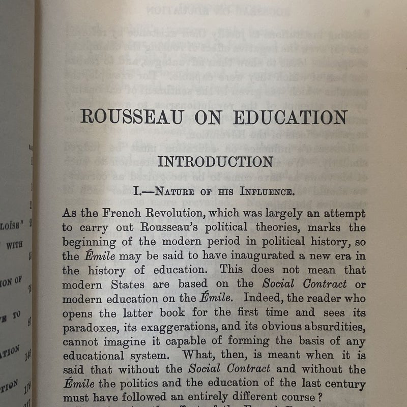 Emile by Jean Jacques Rousseau, Paperback | Pangobooks