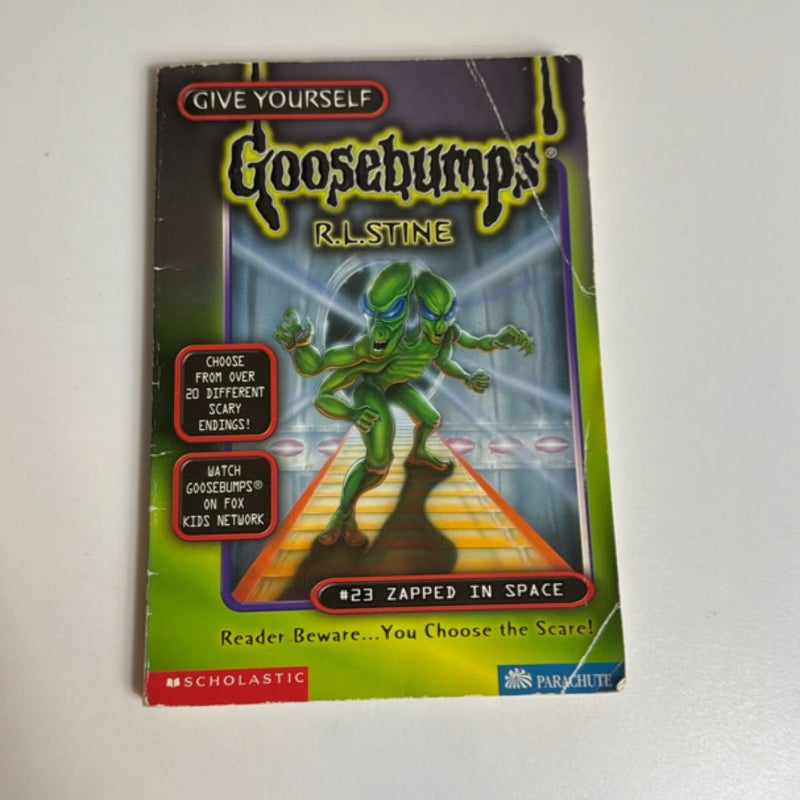 Goosebumps #23 Zapped In Space