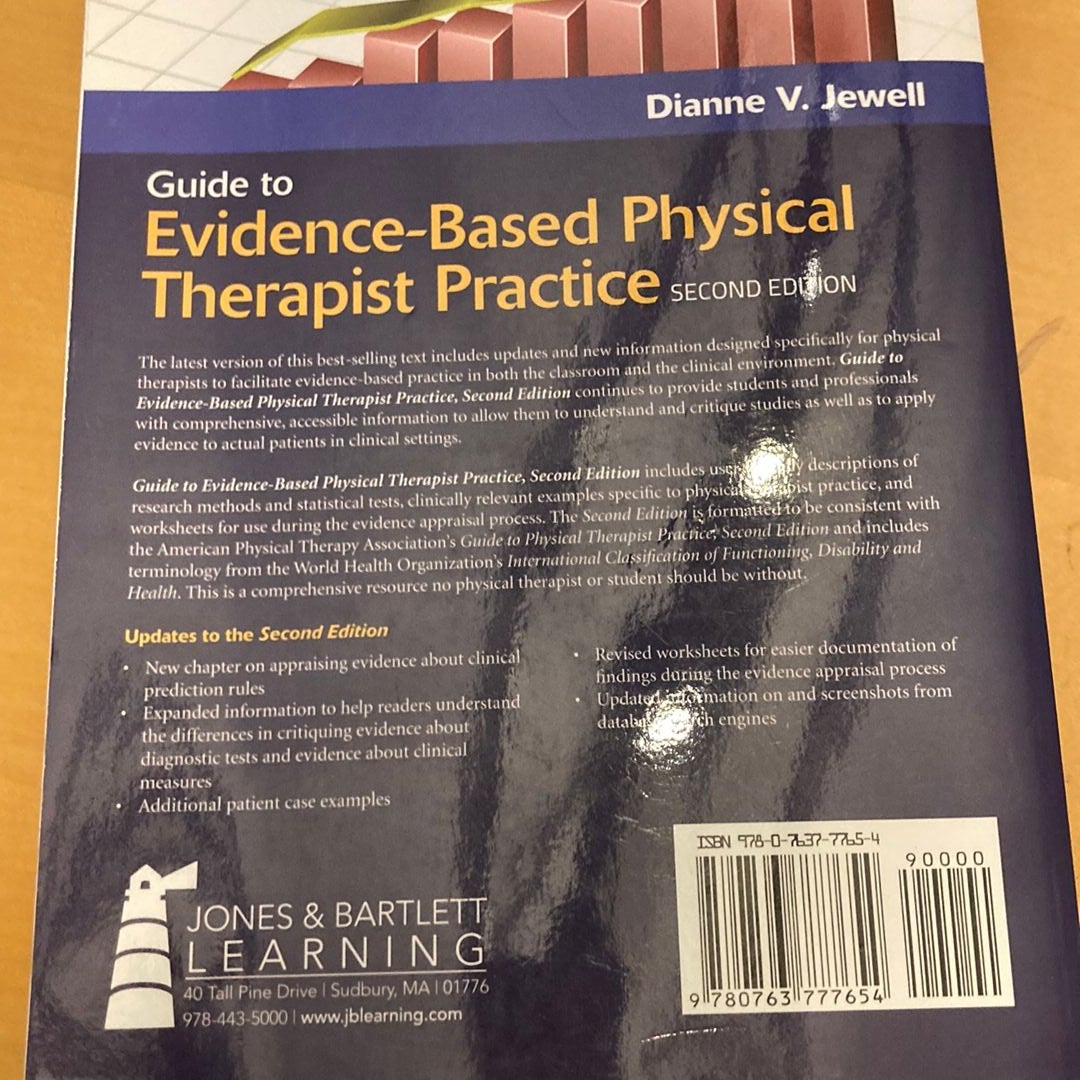 Guide To Evidence-Based Physical Therapist Practice By Dianne V. Jewell ...