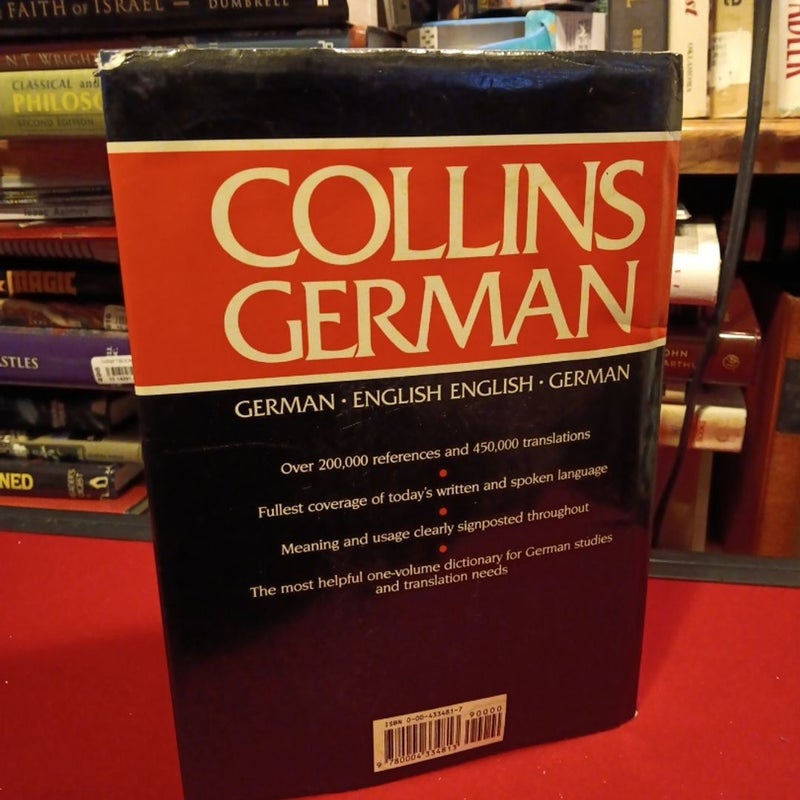 Collins German-English Dictionary, Indexed