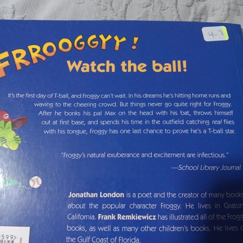 Froggy Plays T-Ball