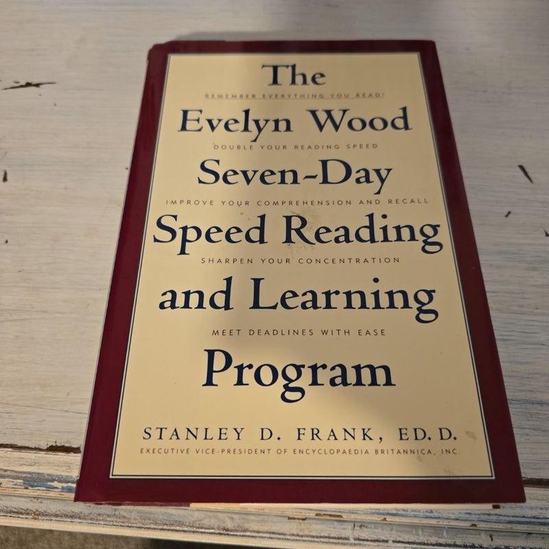 The Evelyn Wood Seven-Day Speed Reading and Learning Program