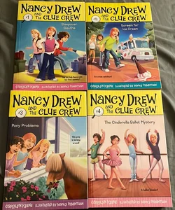 Nancy Drew and the Clue Crew 1-4 