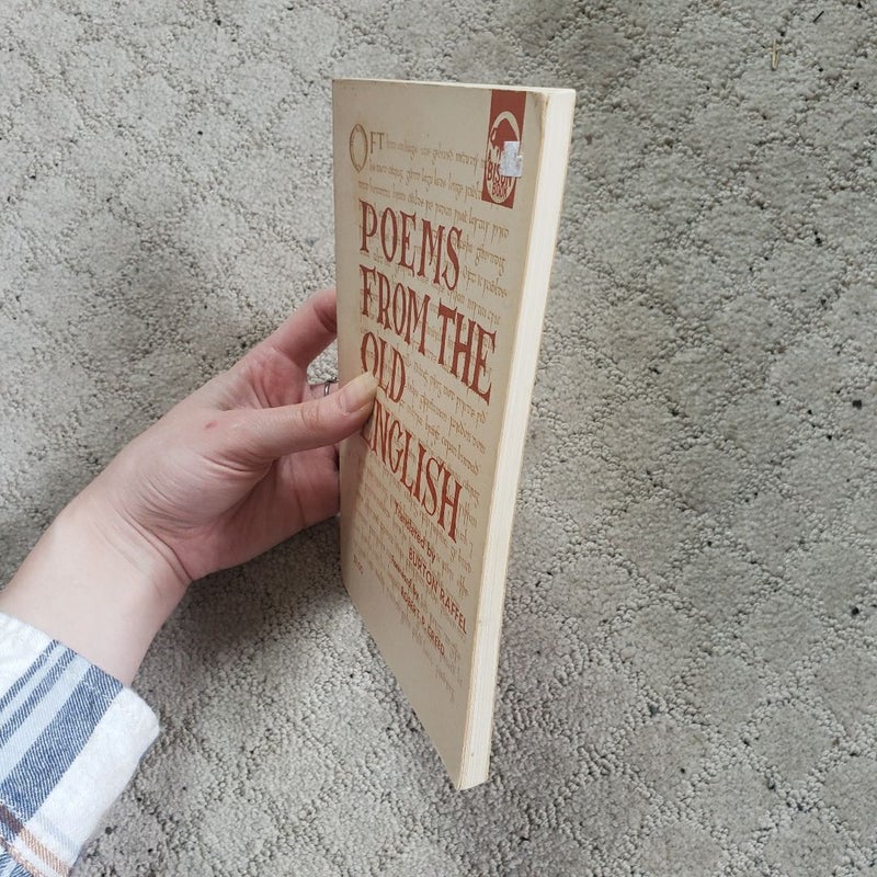 Poems from the Old English (This Edition, 1960)