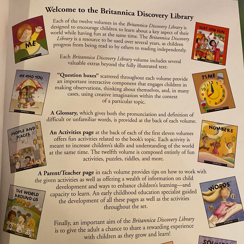 Britannia Discovery Library Boxed Set of 12 Books 