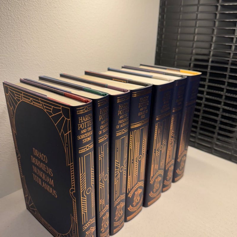 Complete Harry Potter Hardcover Series-Ravenclaw