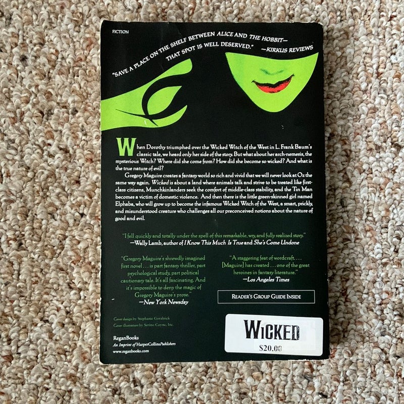 Wicked Musical Tie in Edition