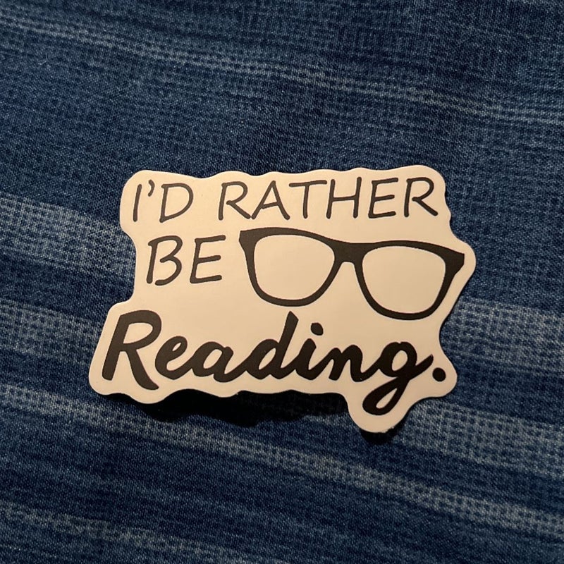 bookish sticker