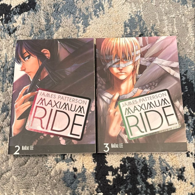 Maximum Ride: the Manga, Vol. 2 and Vol  3