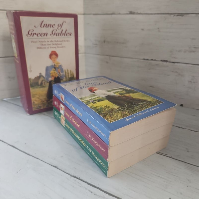 Anne of Green Gables, 3-Book Box Set, Volume I