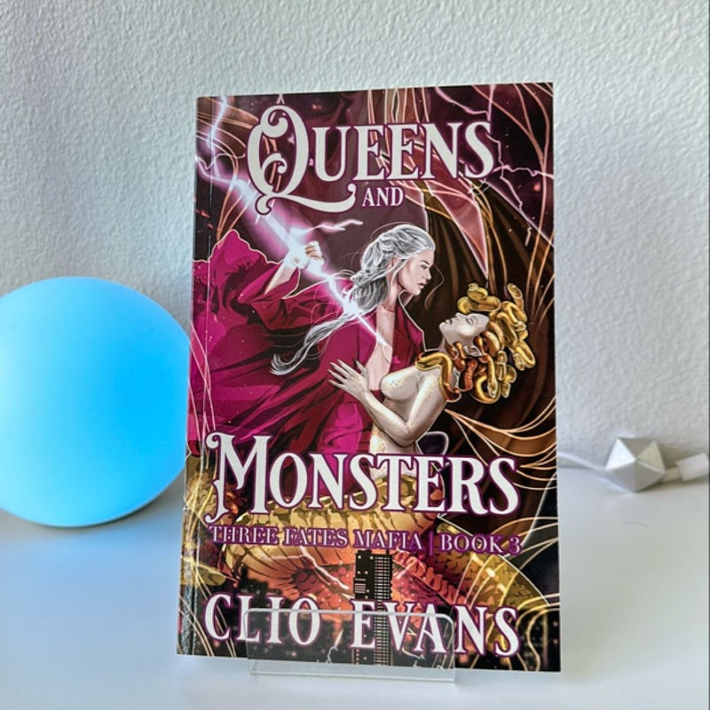 HAND SIGNED Queens and Monsters: a Sapphic Monster Mafia Romance