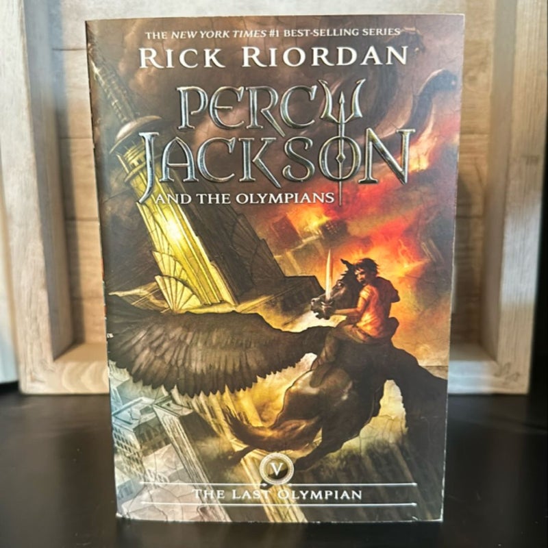 Percy Jackson and the Olympians, Book Five: The Last Olympian