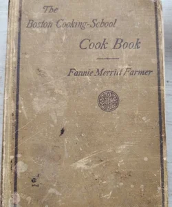The Boston School Cook Book 