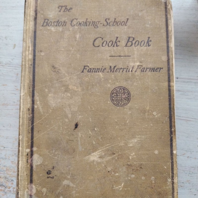 The Boston School Cook Book 