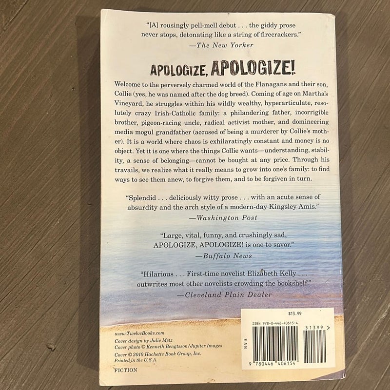 Apologize, Apologize!