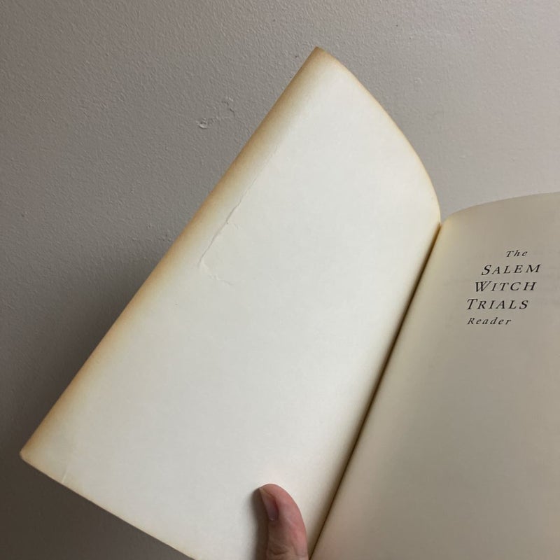 The Salem Witch Trials Reader