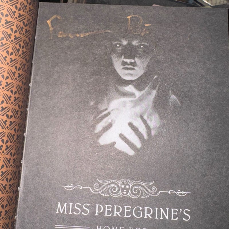 Miss Peregrine's Home for Peculiar SIGNED  Children