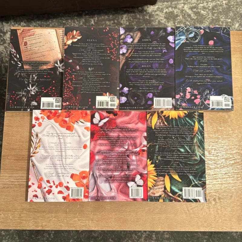 Monsters and Muses Series (All 6 Books + Novella)