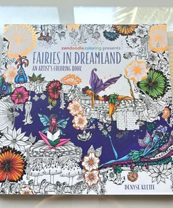 Zendoodle Coloring Presents Fairies in Dreamland