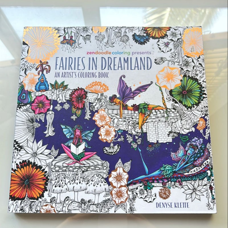 Fairies in Dreamland Coloring Book