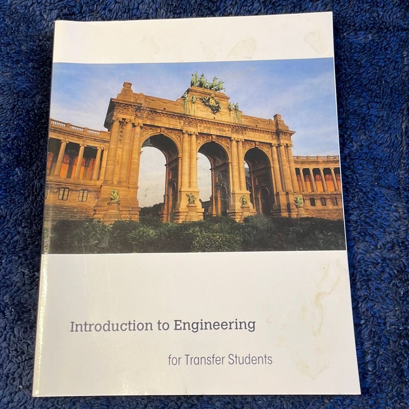 Introduction to Engineering for transfer students