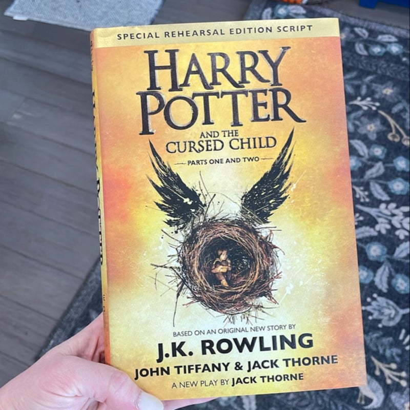 Harry Potter and the Cursed Child Parts One and Two (Special Rehearsal Edition Script)