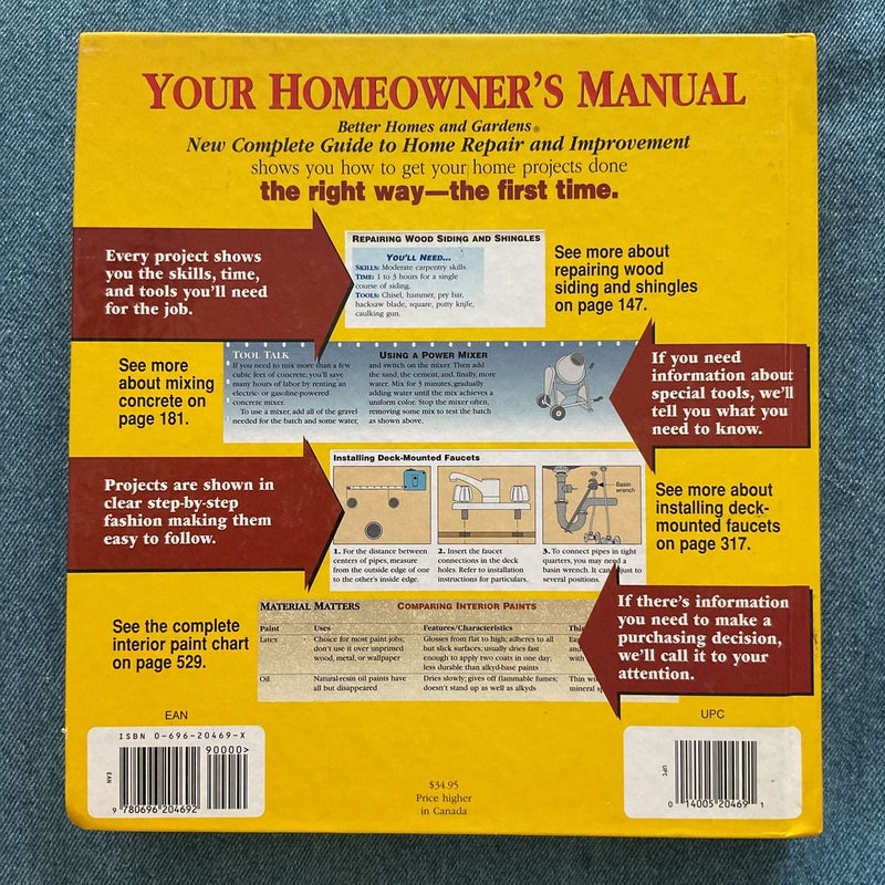 New Complete Guide to Home Repair and Improvement