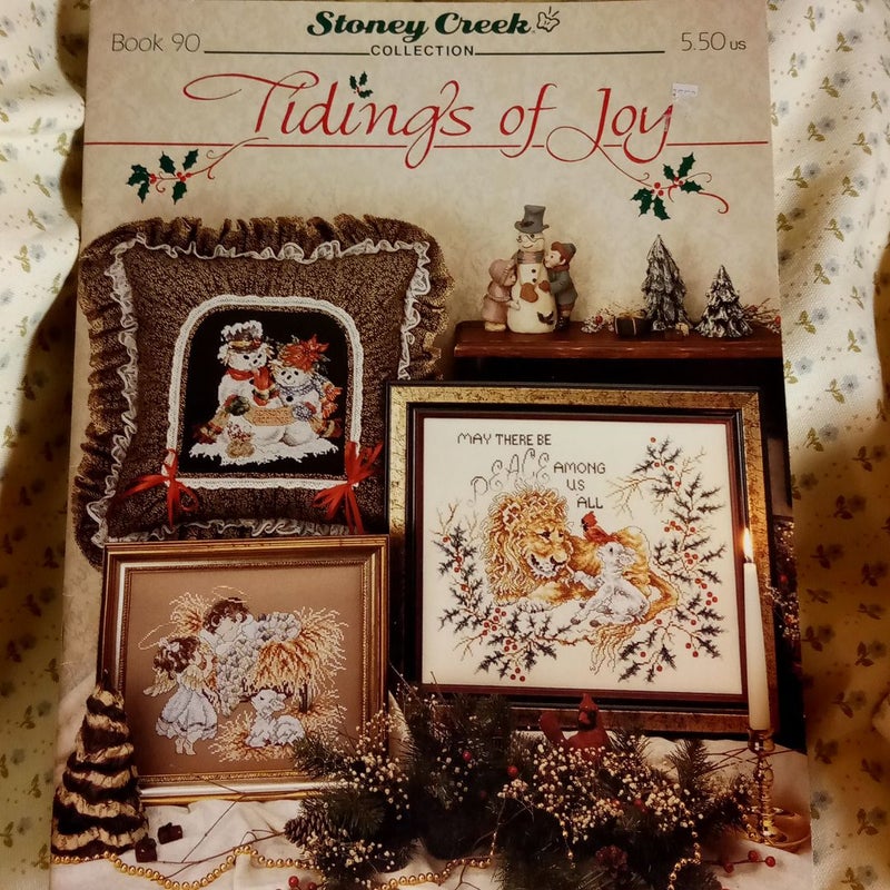 Tidings of Joy cross stitch pattern 