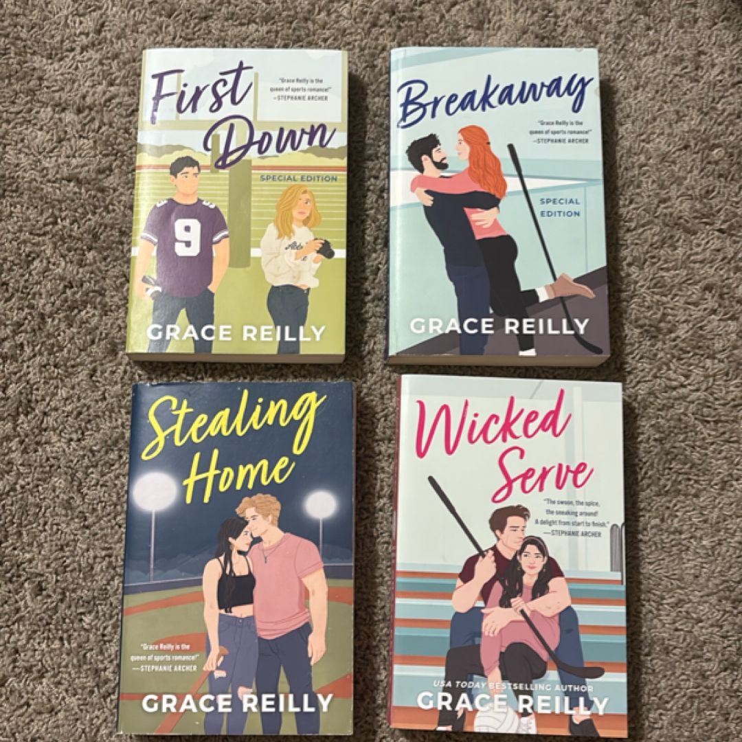 First Down, Breakaway, Stealing Home, & Wicked Serve