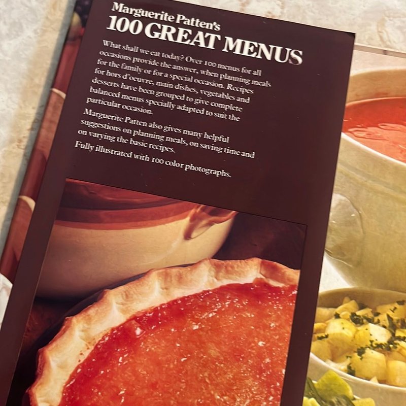 100 Great Menus 