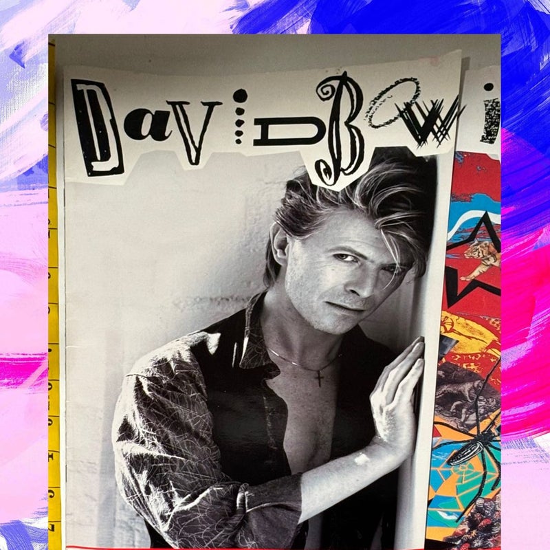 David Bowie concert program