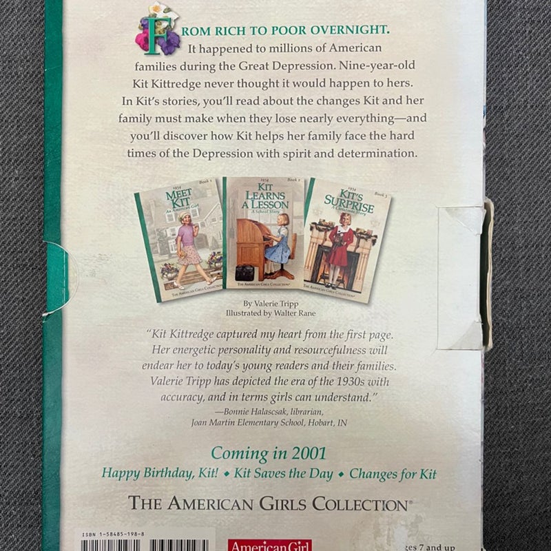 Meet Kit An American Girl 3 Book Box Set Collection