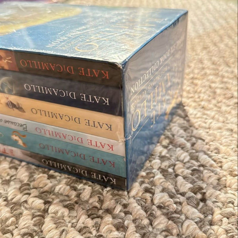 Kate DiCamillo Classic Six-Book Collection: Tales of Despereaux, Edward Tulane, Flora & Ulysses, Winn Dixie, Magician’s Elephant, Tiger Rising