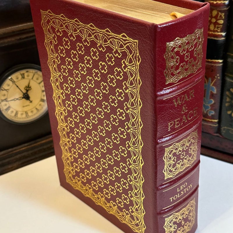 Easton Press WAR AND PEACE Collector’s Edition - Leo Tolstoy. 100 Greatest Books Ever Written in Excellent Condition