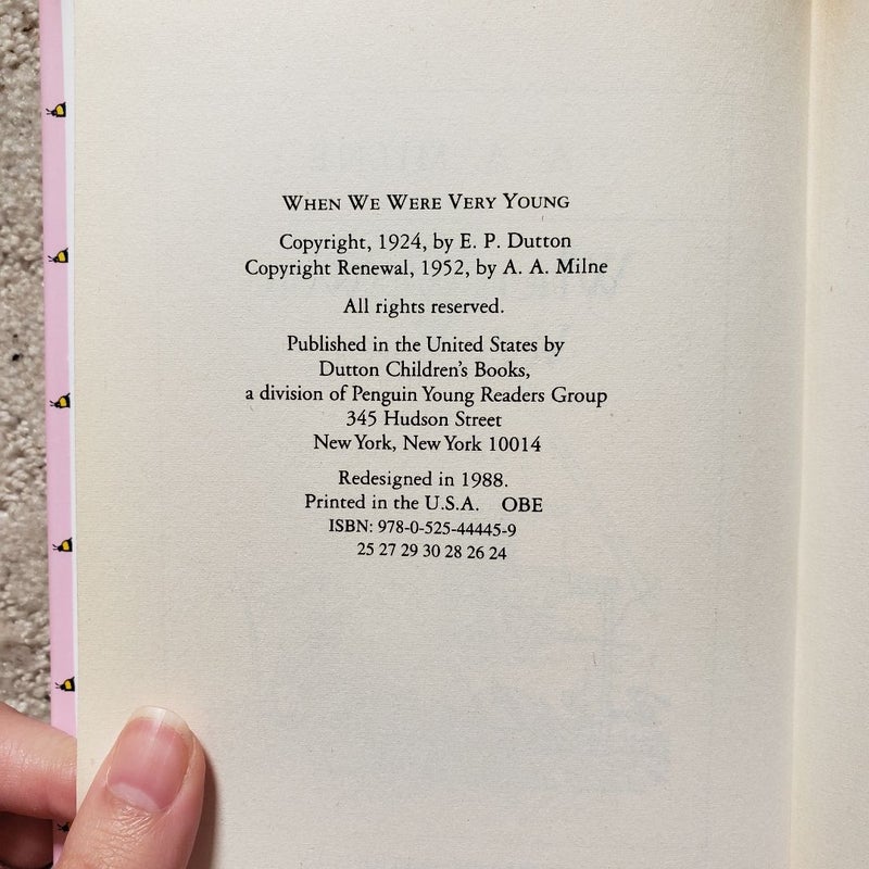 When We Were Very Young (Winnie the Pooh book 3)
