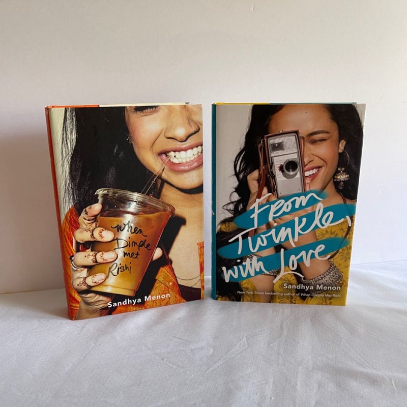 From Twinkle With Love (OWLCRATE-signed) & When Dimple Met Rishi